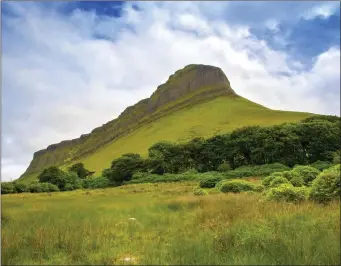  ??  ?? Ben Bulben, one of Sligo’s iconic mountains.