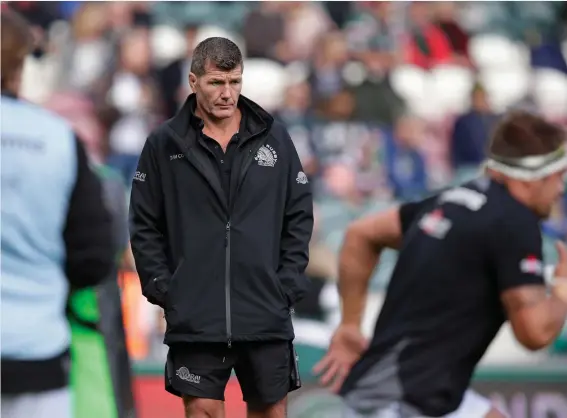  ?? PICTURE: Getty Images ?? Flying the flag: Rob Baxter is a rare English coach in the Premiershi­p