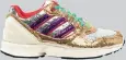  ??  ?? Adidas ZX 6000 sequinned sneakers, €139 at farfetch.com