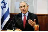  ?? GALI TIBBON / VIA ASSOCIATED PRESS 2016 ?? Israeli Prime Minister Benjamin Netanyahu has been a fierce opponent of the Iran nuclear deal negotiated by exPresiden­t Obama.
