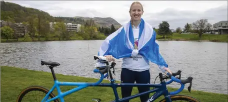  ?? ?? Alison Peasgood has been selected for British Triathlon’s World Class Programme. Image: Jeff Holmes / Team Scotland.