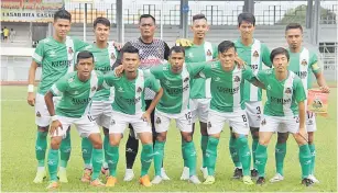  ??  ?? TUGAS GETIR: Kuching FA diundi menentang FC Pemanis dalam pusingan kedua Piala FA 2019.