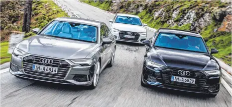  ?? FOTOS: AUDI ?? Vielseitig: Der neue A6 taugt als biederer Business-Bomber ebenso wie als Freund sportliche­r Naturen.