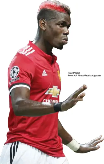  ??  ?? Paul Pogba
Foto: AP Photo/Frank Augstein