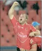  ??  ?? chalARMAND VAN DER MERWE: Will live long in the memory of Lions fans