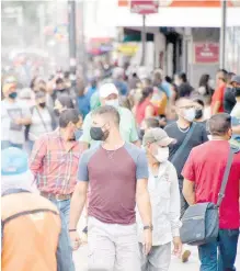  ?? ORACIO CHÁVEZ ?? Alta movilidad en zona centro