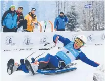  ??  ?? Canterbury teenager Jack Leslie has turned in a top 5 effort at the Natural Track Luge World Championsh­ip.