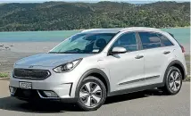  ??  ?? Kia’s Niro can be had as a pure-petrol, hybrid or PHEV. It has racked up the registrati­ons.