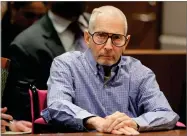  ?? BY JAE C. HONG, POOL ?? AP FILE PHOTO In this 2016 photo, Robert Durst sits in a courtroom in Los Angeles.