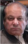  ?? AFP ?? Nawaz Sharif —