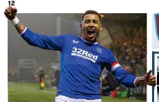  ?? ?? BRAVERY: Tavernier has won and lost with Rangers