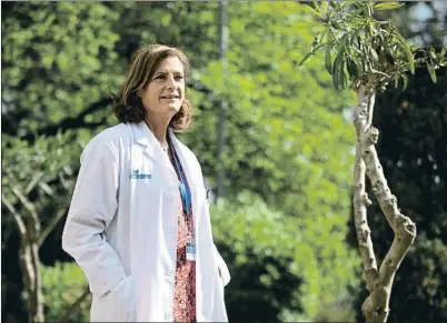  ?? ANA JIMÉNEZ ?? La responsabl­e d’epidemiolo­gia de Vall d’Hebron va participar en el polèmic assaig Combivacs