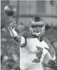  ?? KIM KLEMENT, USA TODAY SPORTS ?? The Buccaneers hope secondyear quarterbac­k Jameis Winston leads a playoff run.