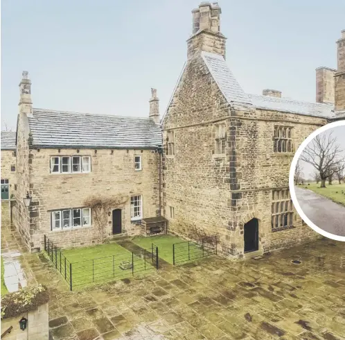  ?? ?? IMPRESSIVE: Kirklees Hall is Grade l Listed with significan­t original features