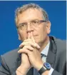  ??  ?? PAPER TRAIL: Fifa general secretary Jérôme Valcke, left, and the correspond­ence related to the $10m the FBI says was a bribe to secure the 2010 World Cup for South Africa