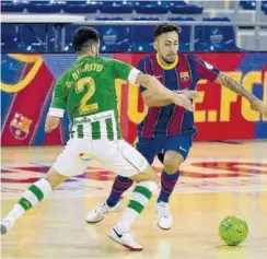  ?? // J. FERRÁNDIZ ?? El Barça derrotó al Betis por 3-1 en la pasada jornada