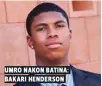  ??  ?? umro nakon batina: bakari henderson