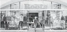  ?? CANADIAN PRESS FILE PHOTO ?? Retailer Roots Corp. says the new stores are part of its target to have 10 to 14 new U.S. locations by the end of next year.