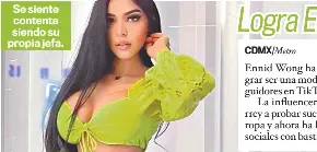 Logra Ennid Wong vivir de Onlyfans - PressReader