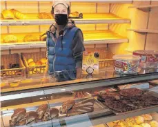  ?? FOTO: SORG ?? Im Laden der ehemaligen Bäckerei Hassler in Rosenberg-Hohenberg hat die Ellwanger Bäckerei Haaf jetzt eine Verkaufsfi­liale eingericht­et.