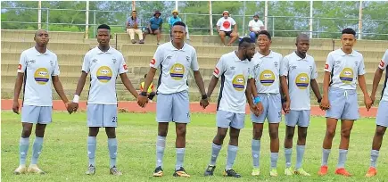  ?? ?? PAYDAY:Mochudi Centre Chiefs made handsome profits at the gate when they played against rivals Extension Gunners this past