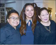  ??  ?? Aiza Seguerra, Liza Diño and Maricel Soriano