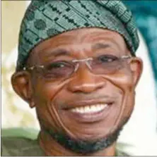  ??  ?? Aregbesola