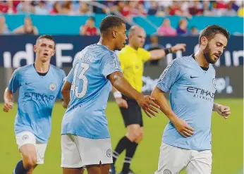  ??  ?? A pedido de Guardiola, Bernardo encurtou as férias e ontem deu a vitória ao City