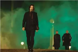  ?? LIONSGATE ?? Keanu Reeves reprises his role as John Wick in “John Wick: Chapter 4.”