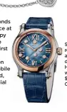  ?? ?? Steel, ethical rose gold and diamond Happy Sport watch, $15,700, Chopard