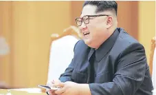  ??  ?? Kim Jong-un, líder norCoreAno, ACeptó diAlogAr Con EstAdos Unidos.