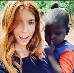  ?? ?? CRITICISED: Stacey Dooley came under attack for her report from Uganda for Comic Relief this year. Far right: The charity’s Ruth Davison