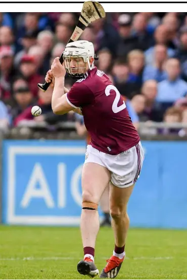  ??  ?? Galway hurling star and Onside consultant Joe Canning said now is the time for fresh thinking