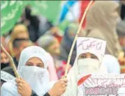  ?? AFP ?? A protest rally being held in Islamabad on Tuesday to mark Kashmir Solidarity Day.