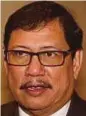  ??  ?? Datuk Seri Ramlan Ibrahim