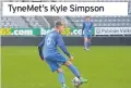  ??  ?? TyneMet’s Kyle Simpson