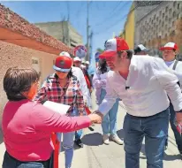  ?? ?? Luis Gerardo Quijano dijo que defenderá los derechos de los habitantes de M. Contreras y no permitirá que se lleven el agua del río Magdalena.