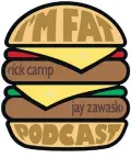  ?? JAY ZAWASKI ?? The logo for the “I’m Fat Podcast,” which covers food and “fat culture” with large doses of positivity and humor.