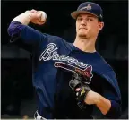  ?? CURTIS COMPTON / CCOMPTON@AJC.COM ?? Mike Soroka has three starts, with a 3.68 ERA, 15 strikeouts and four walks in 142/3 innings this season.