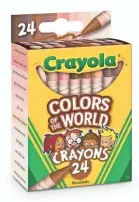  ??  ?? Crayola’s latest line is available in boxes of 24 and 32 crayons.