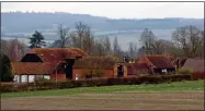  ??  ?? The four armed robbers struck in Moulsford, Oxfordshir­e, left, forcing one villager to transfer a fortune in Bitcoin virtual currency, below VILLAGERS IN SHOCK: