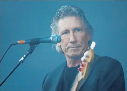  ??  ?? Roger Waters has urged other artists not to play in Israel.