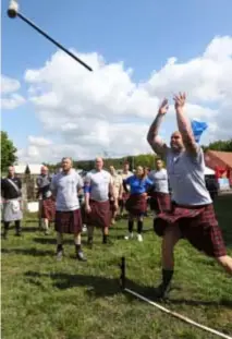  ?? FOTO RAYMOND VAN BEYGAERDEN ?? Highland Games in Mortsel.