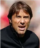  ?? AFP ?? Pledging commitment: Spurs manager Antonio Conte