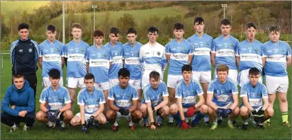  ??  ?? Firies Under 16 team who defeated Dr Crokes in the East Kerry Coiste nÓg U16 division 2 championsh­ip final sponsored by MD O’Sheas at Fitzgerald Stadium, Killarney on Sunday.