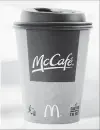  ?? DREAMSTIME ?? McDonald's is joining an effort started by its coffee-focused rival, Starbucks, to produce a recyclable hot beverage cup.