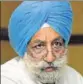  ?? HT FILE ?? Nirmal Singh Kahlon, Prem Singh Chandumajr­a, Janmeja Singh Sekhon and Naresh Gujral promoted as senior vicepresid­ents.