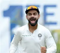  ??  ?? Kohli is known for his aggressive style of captaincy.