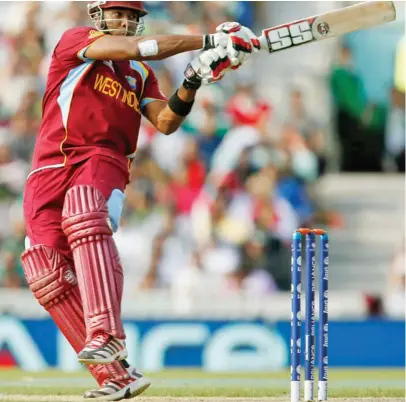  ?? Photo: AFP ?? West Indies captain Kieron Pollard in action.