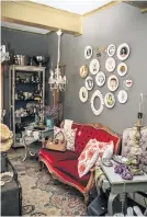  ??  ?? ART OF ANTIQUEING. Strydom believes that browsing antique shops and asking questions helps you to make informed choices.